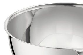 All-Clad MBSET Stainless Steel Dishwasher Safe Mixing Bowls Set Kitchen Accessorie, 3-Piece, Silver N3