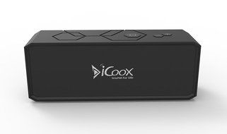 Icoox Honeycomb Portable Speaker, Bluetooth Speaker CSR 4.1 Stereo Systems, Built-in 1500mAh Rechargeable Battery...