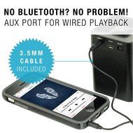 Mediabridge Forte Portable Bluetooth Speaker with Powered Rear-Firing Subwoofer - Wireless Speaker with Rechargeable... N8