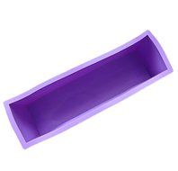 Silicone Cake Mold Pan Standard Rectangular Easy Stripping Capacity 1200ML