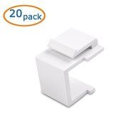 Cable Matters (5-Pack) Gold-Plated RG6 Keystone Jack Insert N11