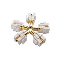 Cable Matters (5-Pack) Gold-Plated RG6 Keystone Jack Insert N19