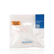 Cable Matters (5-Pack) Gold-Plated RG6 Keystone Jack Insert N25