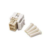 Cable Matters (5-Pack) Gold-Plated RG6 Keystone Jack Insert N49