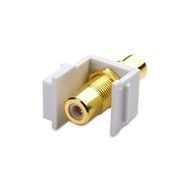 Cable Matters (5-Pack) Gold-Plated RG6 Keystone Jack Insert N52