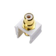 Cable Matters (5-Pack) Gold-Plated RG6 Keystone Jack Insert N53