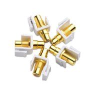 Cable Matters (5-Pack) Gold-Plated RG6 Keystone Jack Insert N54