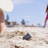 BOOM Swimmer Waterproof Wireless Bluetooth Speaker - Grey/Mint N6