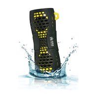 EMB ES900BT-YB Water Resistant Super Loud Portable Bluetooth Speaker - YELLOW on BLACK
