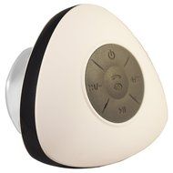 Triangle Mini Wireless Waterproof Bluetooth Shower Speaker Hands Free Speaker for iPhone/iPad/Cellphones - WHITE N2