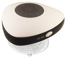 Triangle Mini Wireless Waterproof Bluetooth Shower Speaker Hands Free Speaker for iPhone/iPad/Cellphones - WHITE N3