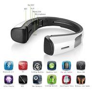 6W Bluetooth NFC Microphone Speaker Stand Holder For iPad Tablet Color White N2