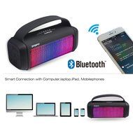 SAREPO Bluetooth Speaker Wireless Speaker - Portable Speakers Powerful Sound with Build in Microphone Waterproof... N2