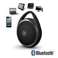 SoundDew Wireless Water resistant Portable Speakers Bluetooth Shower Speakers Mic Hands Free Phone Calls Black N3