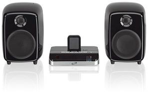 iLive Bluetooth Speaker System with iPad/iPhone/iPod Dock - Black