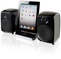 iLive Bluetooth Speaker System with iPad/iPhone/iPod Dock - Black N3