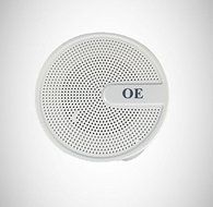 OE Awaz Portable Bluetooth Speaker Handsfree Sound Micro SD Auxilary input 3.5mm Audio USB 2.0 Small Compact White...