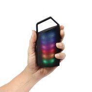 Latte SoundMagic Express Portable Bluetooth Speaker with 8 LED Modes Including 2 Equalizer (Black) N11