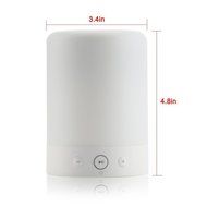 Wireless LED Bluetooth Speakers DBWOR - Wireless Bluetooth Speakers with Smart Touch LED Mood Lamp, Hands-free... N4