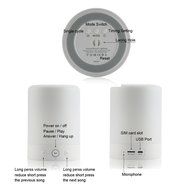 Wireless LED Bluetooth Speakers DBWOR - Wireless Bluetooth Speakers with Smart Touch LED Mood Lamp, Hands-free... N5