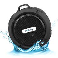 Mobility&reg; AquaPlay Waterproof Bluetooth Speaker &ndash; Best Portable, Outdoor, and Shower Speaker &ndash; Wireless and Bluetooth...