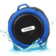 Mobility&reg; AquaPlay Waterproof Bluetooth Speaker &ndash; Best Portable, Outdoor, and Shower Speaker &ndash; Wireless and Bluetooth... N8