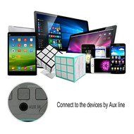 TopePop Portable Wireless Bluetooth Speaker Led Light Handsfree with Microphone TF Card Slot Mini Speaker for... N5