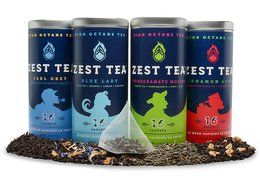 Energy Tea - High Caffeine Blue Lady Black Tea - 150 Mg Of Caffeine Per Bag (16 Tea Sachets) N11