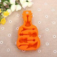 DIY Violin Guitar Cake Mold Silicone Chocolate Fondant Mould N2