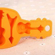 DIY Violin Guitar Cake Mold Silicone Chocolate Fondant Mould N5