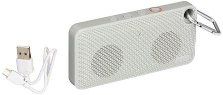 iLuv AUDMINIS6GR Portable Bluetooth Speaker (Grey)