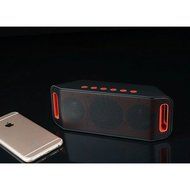 Portable Bluetooth Speakers Wireless Speaker with Super Bass Stereo Sound for Smart Phones, Tablet, PC, Black N2