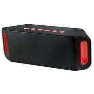 Portable Bluetooth Speakers Wireless Speaker with Super Bass Stereo Sound for Smart Phones, Tablet, PC, Black N6