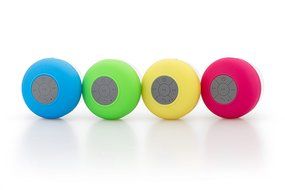SoundPlus Portable Waterproof Bluetooth 3.0 Speaker with Built-In Mic &amp; Powerful for Shower, Pool, Boat, Beach... N4