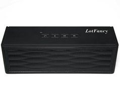 LotFancy Portable Rechargeable Mini Hi-Fi Bluetooth Speaker for iPhone, Android Phone, Laptop, Tablet, iPod, Etc...