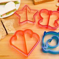 Netany Sandwich Cutter, Crust Cutter, Cookie and Bread Cutters, Set of 10 - Elephants, Dinosaurs, Butterflies,... N5