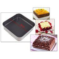 Aksautoparts 3 Shape Non-Stick Deep Mini Round Cake Tin Mould With Loose Base Live - End Cake Mold (B) N12