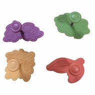 Joinor Cake Leaves Baking Pie Crust Cutters Set of 4 Random Color N2