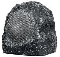 Sharper Image SBT625GY Outdoor Rock Speaker, Bluetooth Wireless, Waterproof Design, Rechargeable &amp; Portable