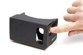 EightOnes VR Google Cardboard Kit with Head Strap and NFC (Jet Black) N9