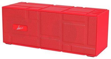 Lyrix - REMIXX Portable Bluetooth Wireless Speaker - Red