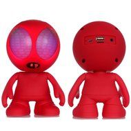 Freye Cute Alien Shape Portable Bluetooth Speaker with Stereo and Clear Bass, Support Line-in, USB, TF Card Input... N9