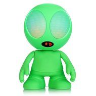 Freye Cute Alien Shape Portable Bluetooth Speaker with Stereo and Clear Bass, Support Line-in, USB, TF Card Input... N16