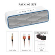 Freye Cute Alien Shape Portable Bluetooth Speaker with Stereo and Clear Bass, Support Line-in, USB, TF Card Input... N24