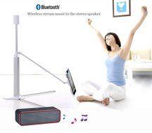 Freye Cute Alien Shape Portable Bluetooth Speaker with Stereo and Clear Bass, Support Line-in, USB, TF Card Input... N28