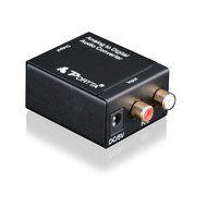 Portta PETDTAP Digital Coaxial Toslink to Analog (L/R) Audio Converter N7