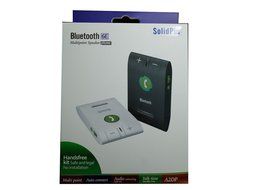 [Newest Version] SolidPin Wireless Bluetooth 4.0 A2DP Multipoint Sun Visor In-Car Auto Vehicle Speakerphone with... N5