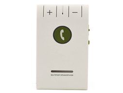 [Newest Version] SolidPin Wireless Bluetooth 4.0 A2DP Multipoint Sun Visor In-Car Auto Vehicle Speakerphone with... N7