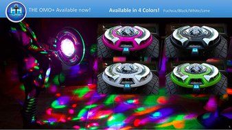 OMO+ Optical Musical Object, The Only Portable, Waterproof, Bluetooth, Floating-Light Show Music Player - 40W... N10