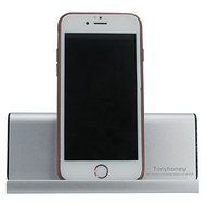 Tonyhoney Portable Wireless Aluminium Bluetooth Speaker with Viewing Stand Dock for iPhone, iPad, Samsung, Smartphones...